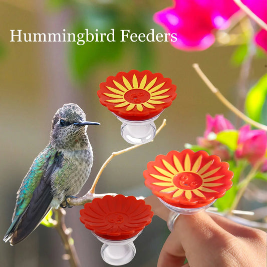 1/2PCS Flower Hummingbird Ring Feeders For - ProPawPet.com