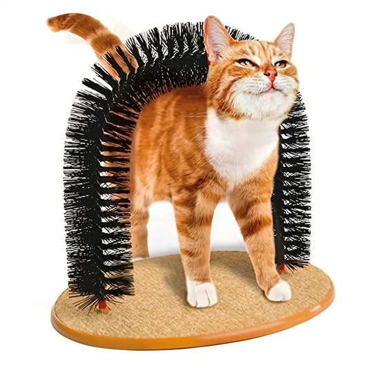 Cat Arch Self Grooming and Massage Toy Hair - ProPawPet.com