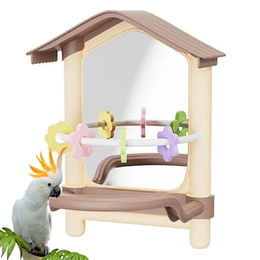 Anti-slip Parrot Mirror Toy Wear-resisting - ProPawPet.com