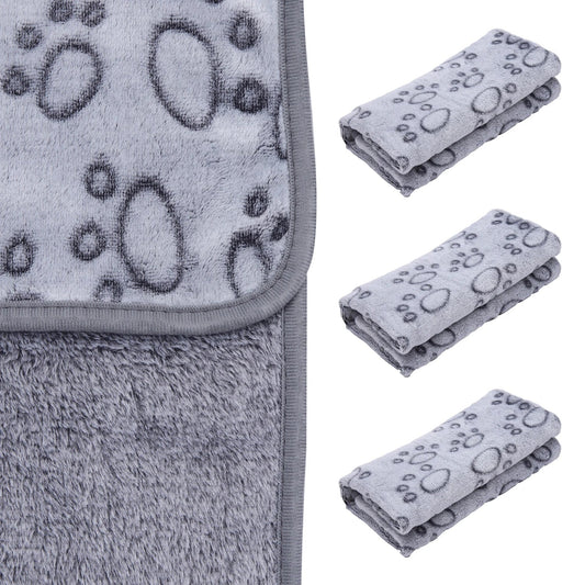 Warm Cat Blanket Winter Soft Flannel Plush Pad