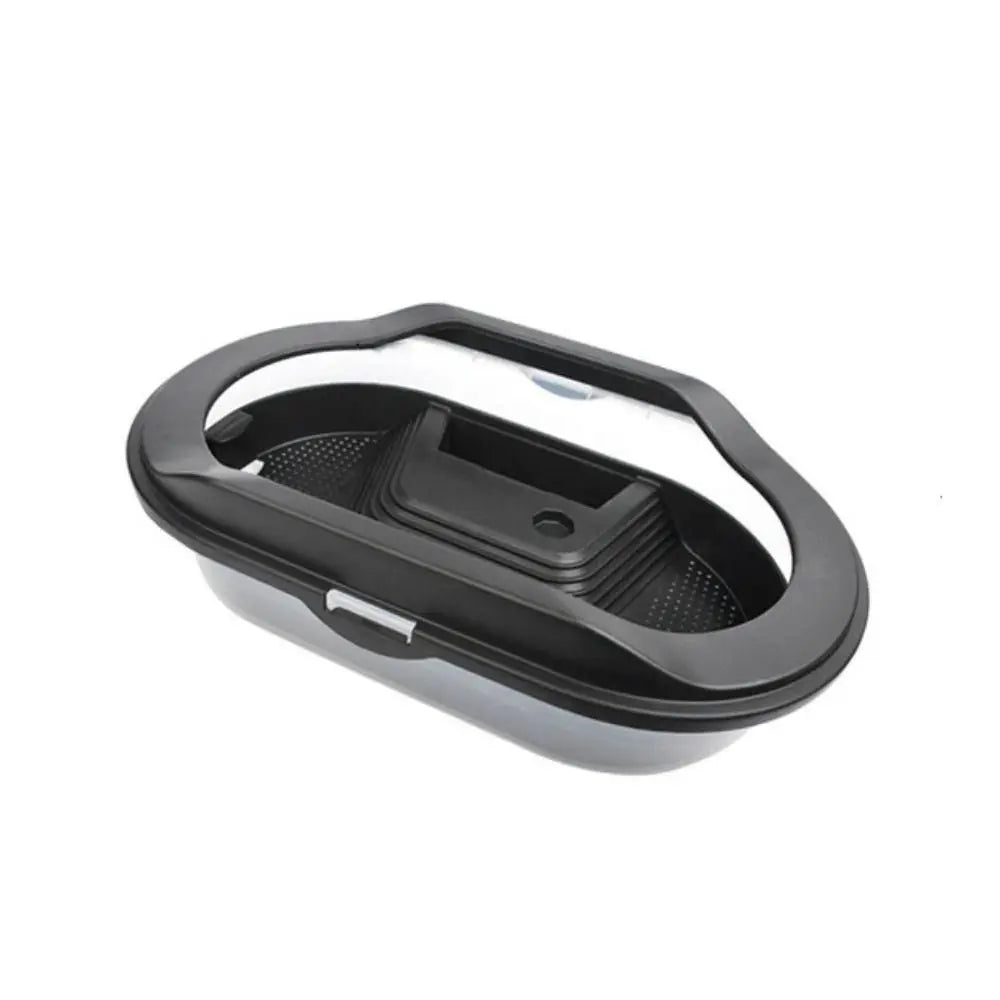 Plastic Turtle Tank Container Reptile Swim Detachable Home – 3 Colors