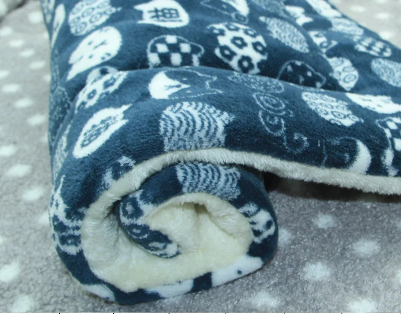 Flannel Pet Mat Dog Bed Cat Bed Thicken - ProPawPet.com
