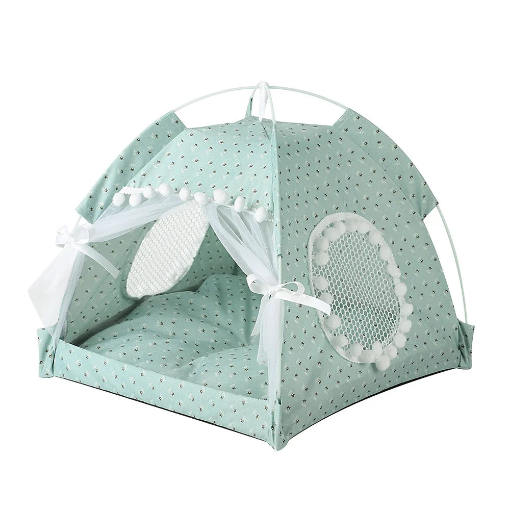 Foldable Pet Cat Tent Bed Four Seasons - ProPawPet.com