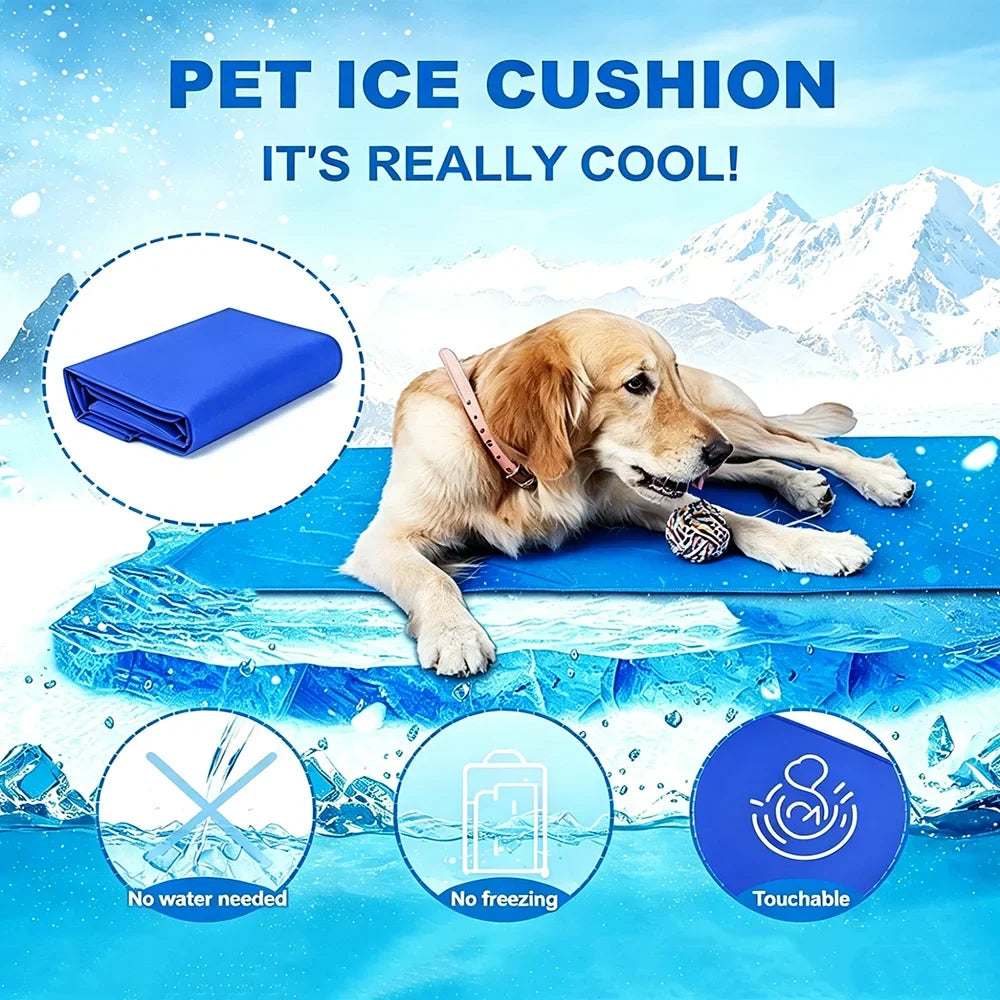 Summer Gel Pet Cooling Bed Mat Wear - ProPawPet.com