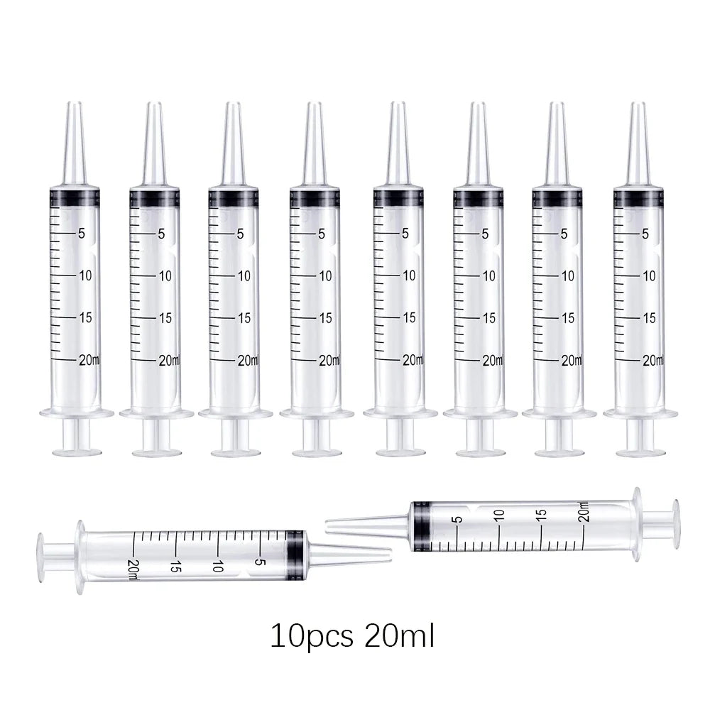 5 10 20 30 Without Needle 20ml Plastic Reusable Syringe for Dogs