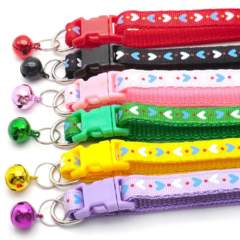 Cat Collar Colorful Cartoon Print Cats Puppy - ProPawPet.com