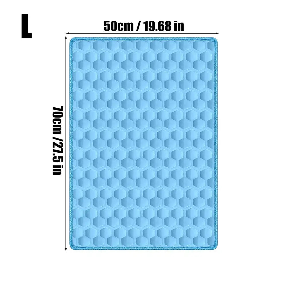 Dog & Cat Cooling Pad Non-slip Washable Cushion – 5 Colors