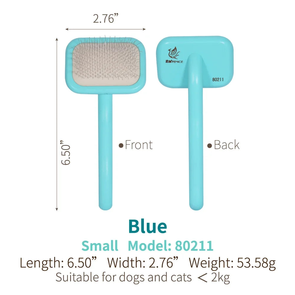 Fenice Pet Grooming Steel Shedding Long Comb - ProPawPet.com