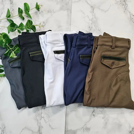 MXLLINA Boys Equestrian Pants Knee Silicone - ProPawPet.com