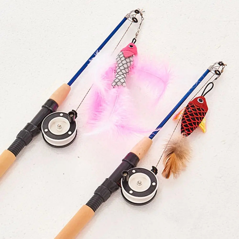 New Retractable Cat Teaser Wand Toy - ProPawPet.com