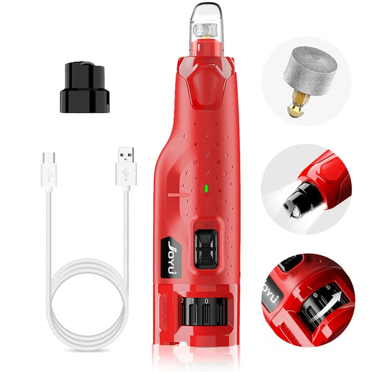 Dog Nail Grinder Dustproof with 2 LED Light - ProPawPet.com