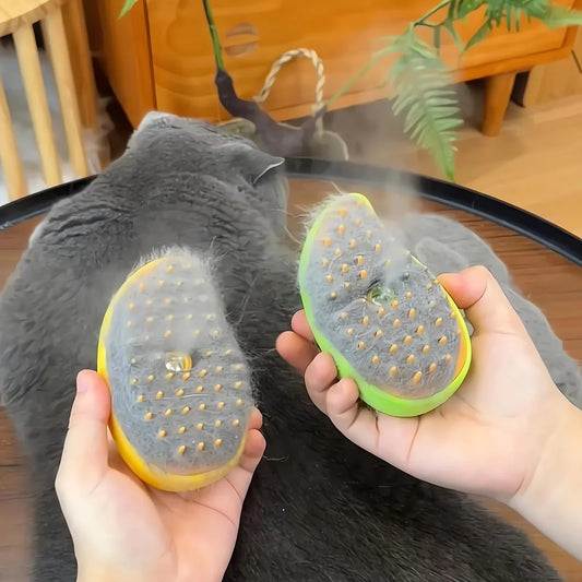 Electric Steamy Brush for Cat and Dog, Steam - ProPawPet.com