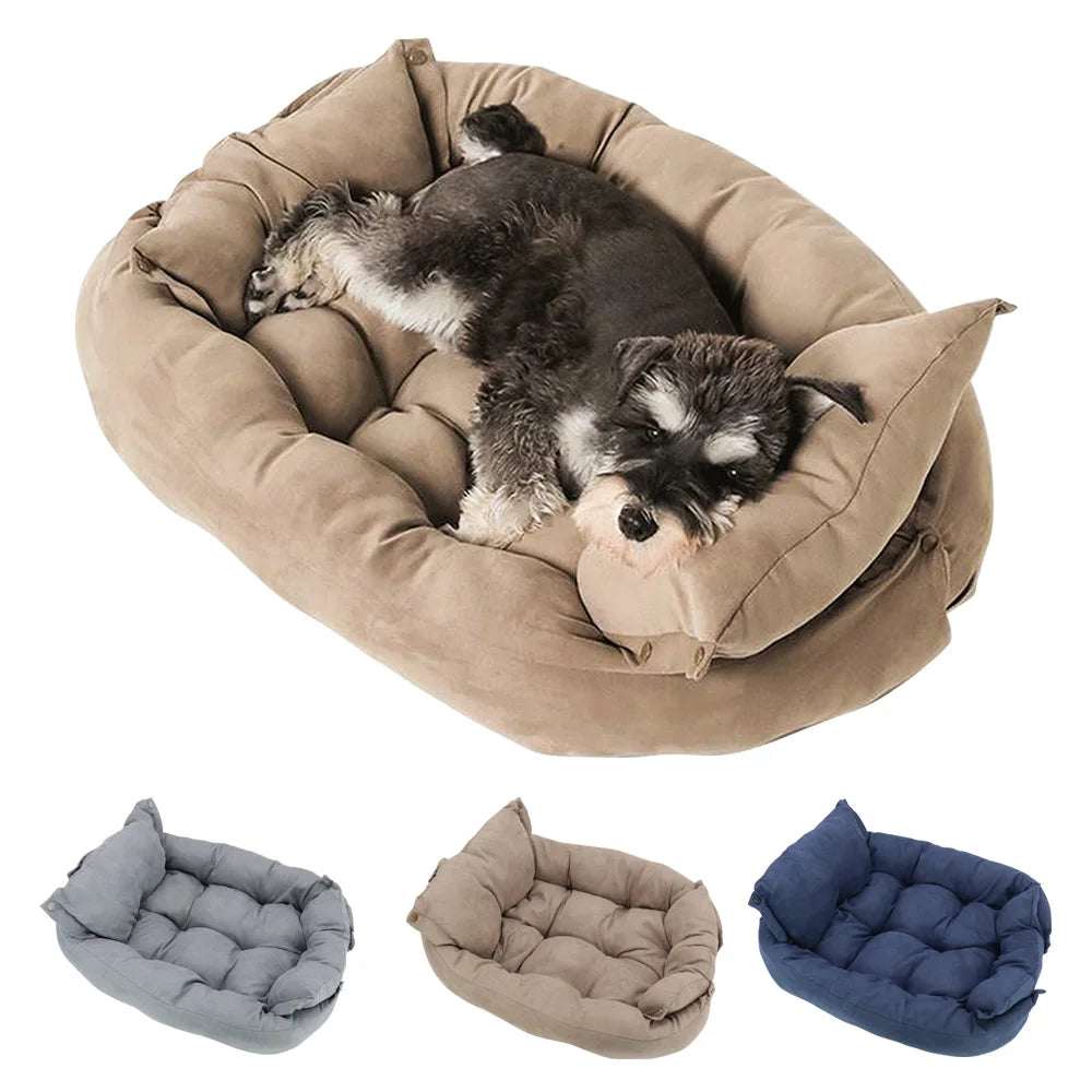 Warm Dog Sofa Bed Winter Pet Dog Cat Bed - ProPawPet.com