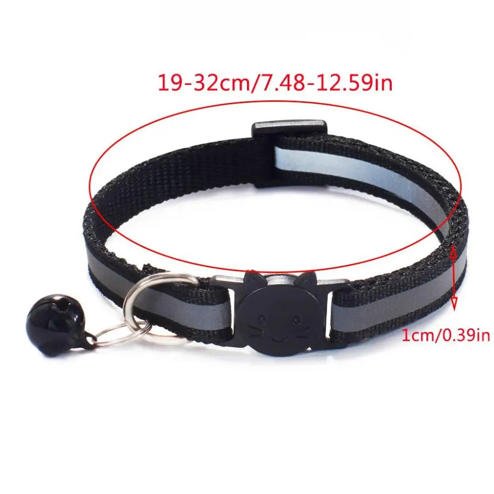 Options Cute Adjustable Size with Bells Cat - ProPawPet.com
