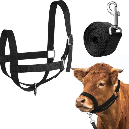 Cattle Head Collar Adjustable Cow Halter - ProPawPet.com