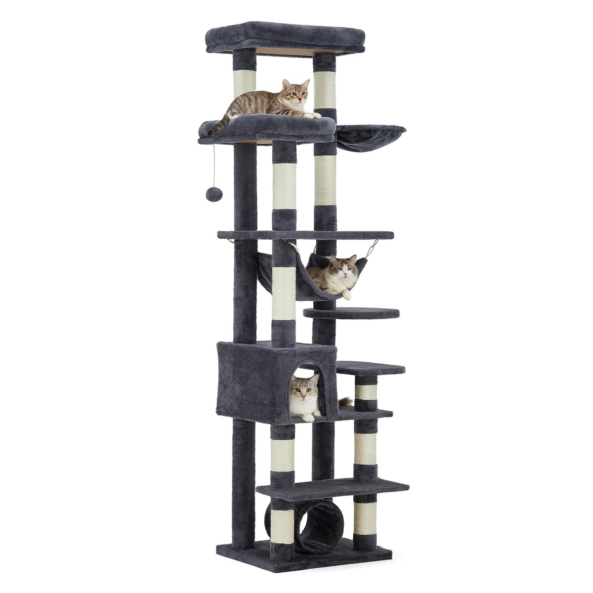 Multi-level Cat Tree Tower Heavy Duty Condo – Cat Supplies
