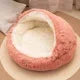 50CM 2 in 1 Soft Plush Pet Bed with Cover - ProPawPet.com