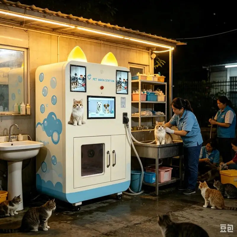 Pet Wash Vending Machine Commercial Dog - ProPawPet.com