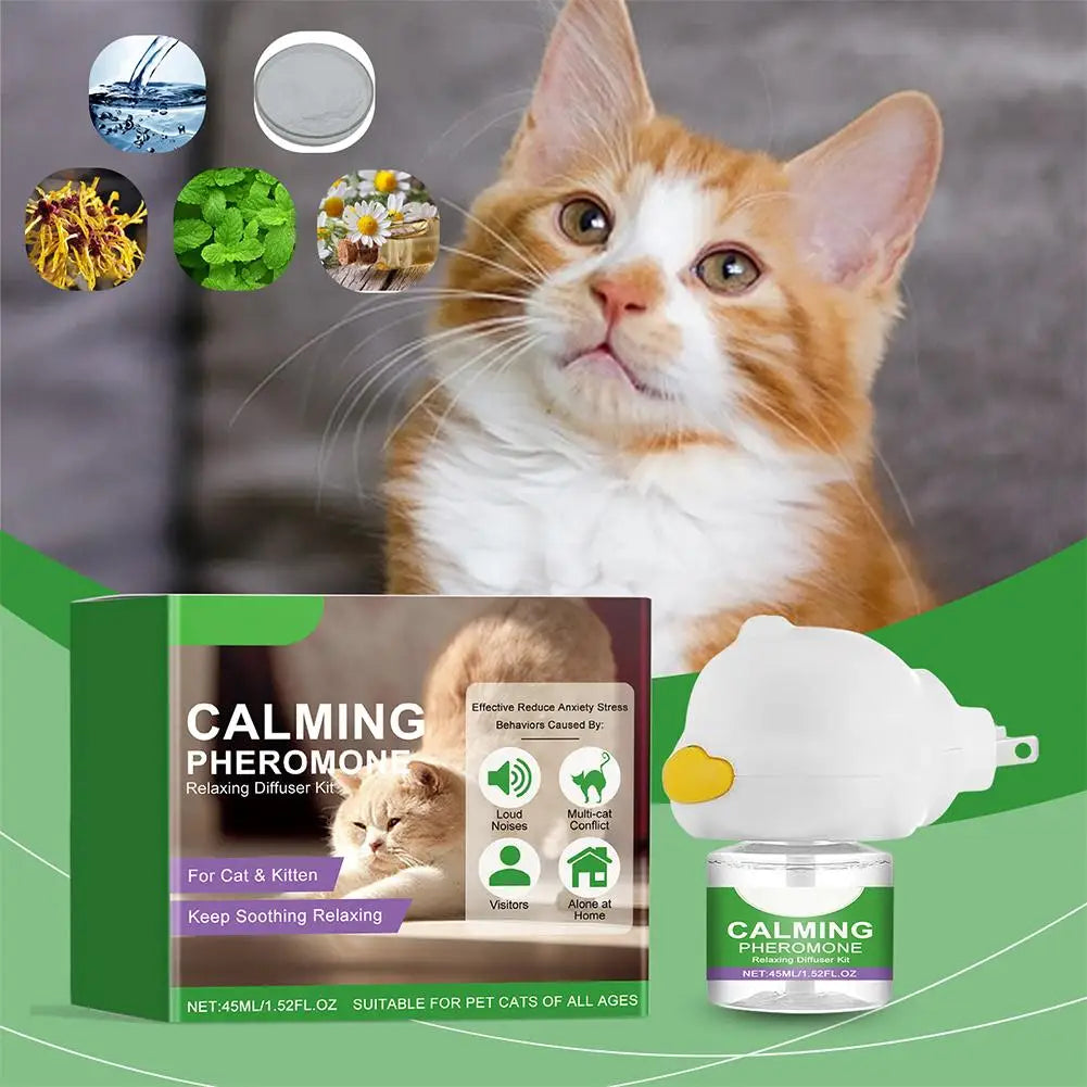 45ML Cat Calming Pheromone Diffuser Kit - ProPawPet.com