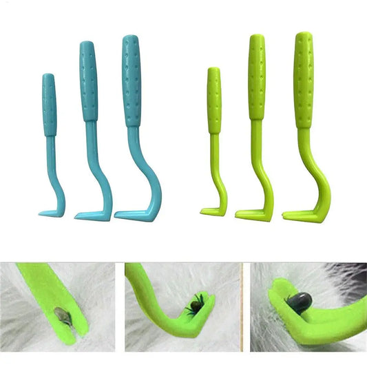 3pcs Remover Tweezer Tick Flea Remover Hook - ProPawPet.com