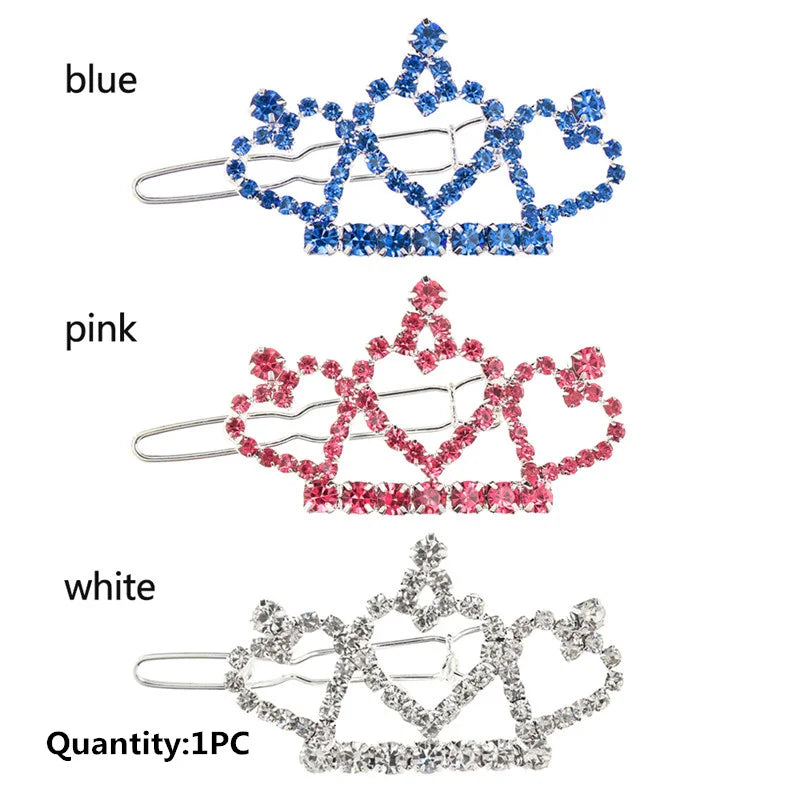 Fashion Crystal Rhinestone Dog Hair Clip - ProPawPet.com