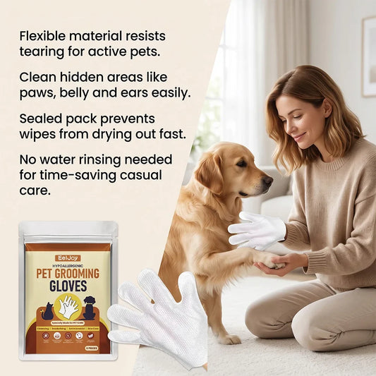 Disposable Pet Cleaning Gloves,Hypoallergenic - ProPawPet.com