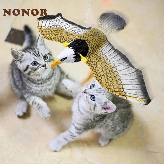 Electric Flying Bird Cat Toy Bird Simulation - ProPawPet.com