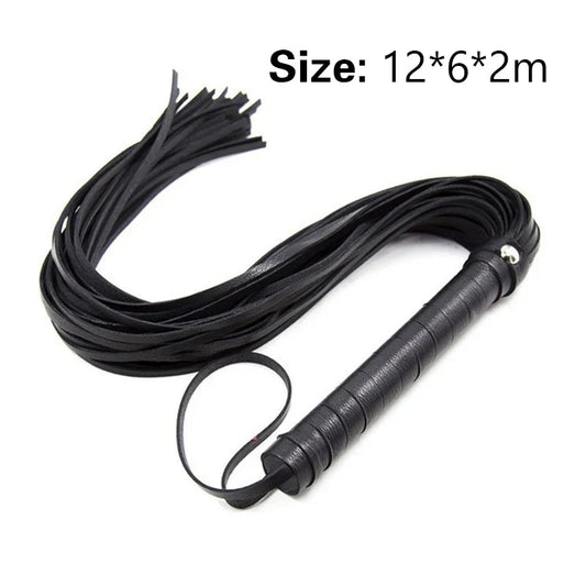 1PC 40CM Genuine Leather Tassel Horse Whip - ProPawPet.com
