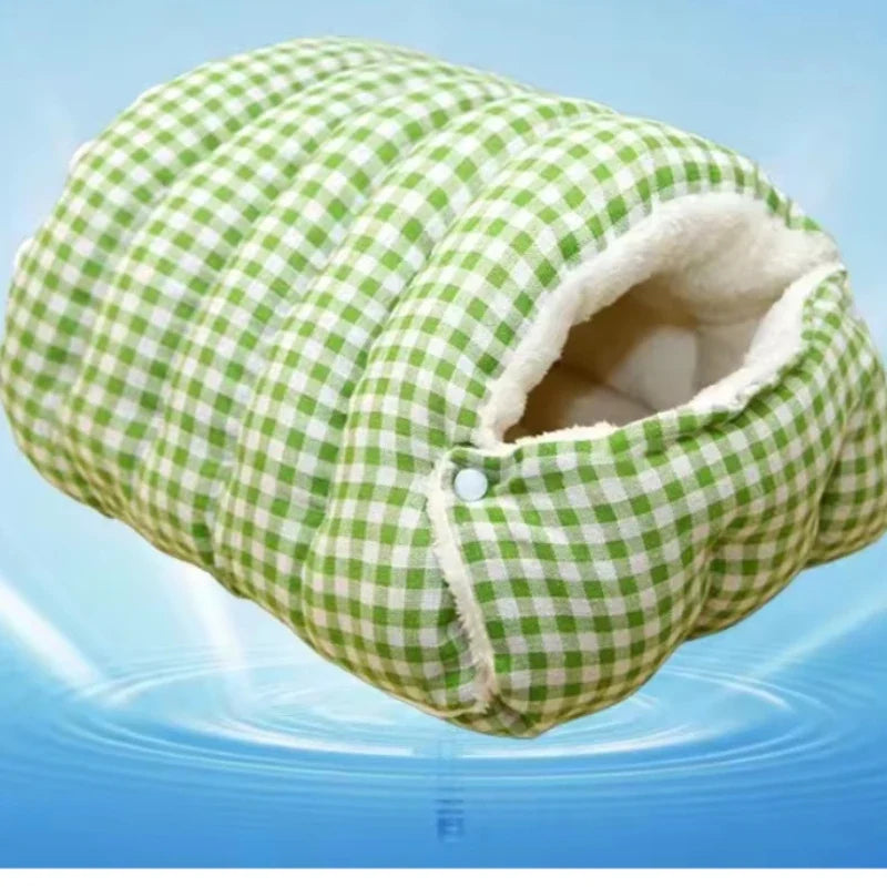 Foldable Winter Pet Sleep Bed Bag for Cats & Dogs Thickened, Warm