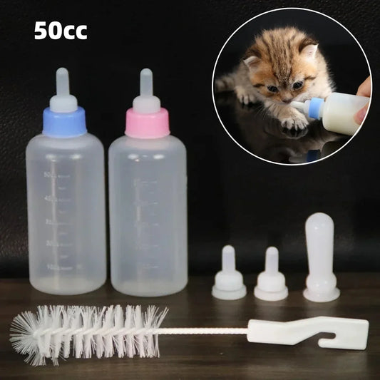 1 Set 50cc Pet Cat Milk Bottle Dog Cat - ProPawPet.com