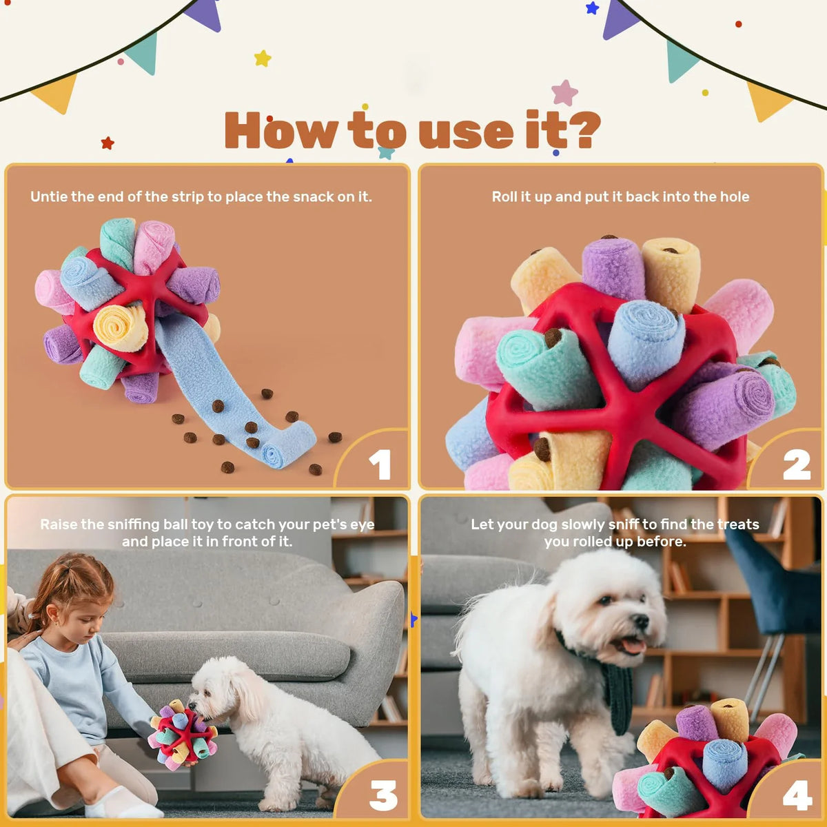 Dog Sniffing Ball Innovative Pet Shaking - ProPawPet.com