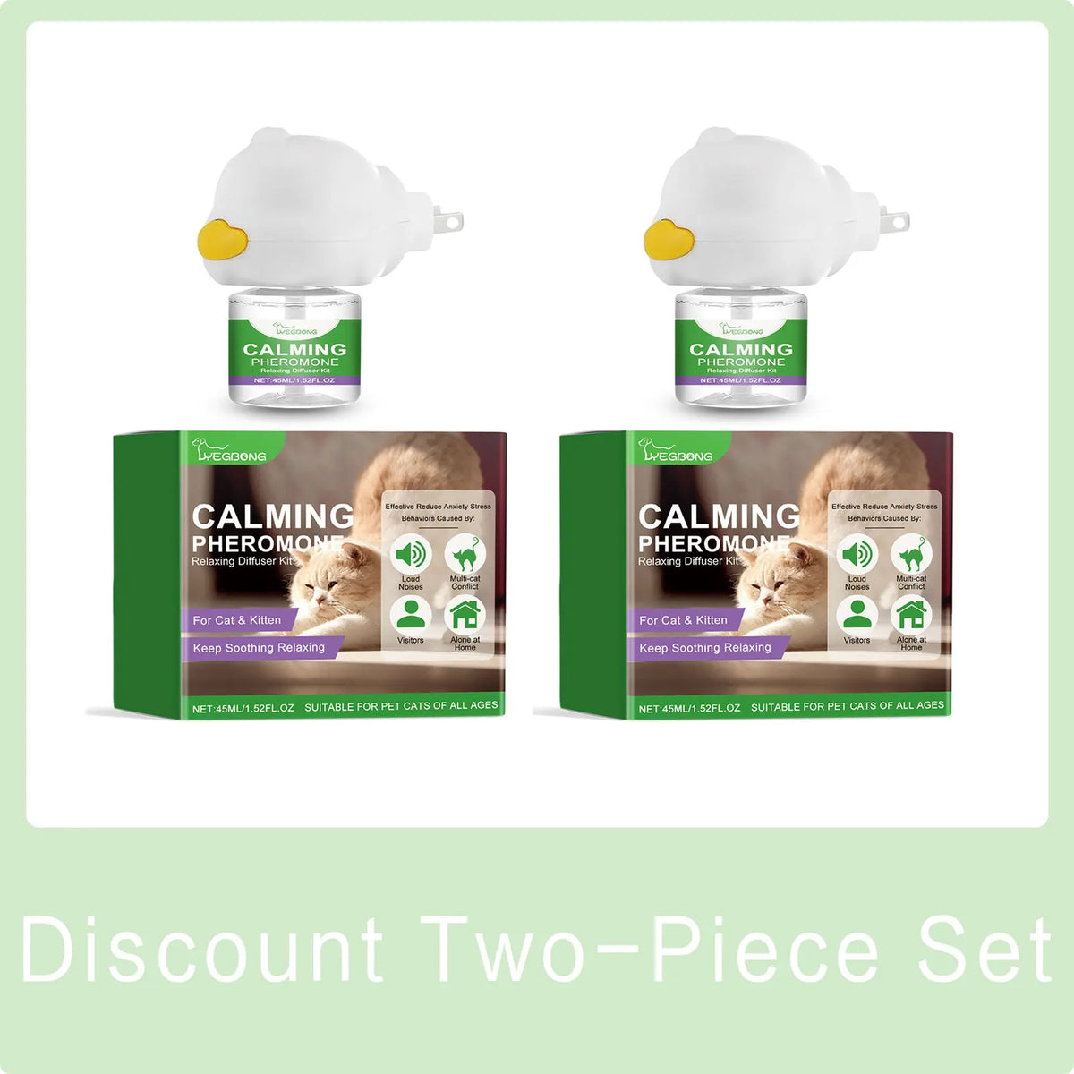 Cat Calming Diffuser Pheromone – 3 Colors