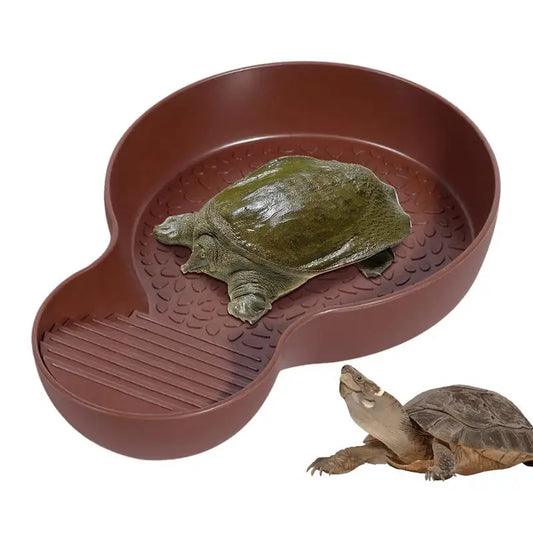 Reptile Water Bowl Anti-Slip Turtle Bathing - ProPawPet.com