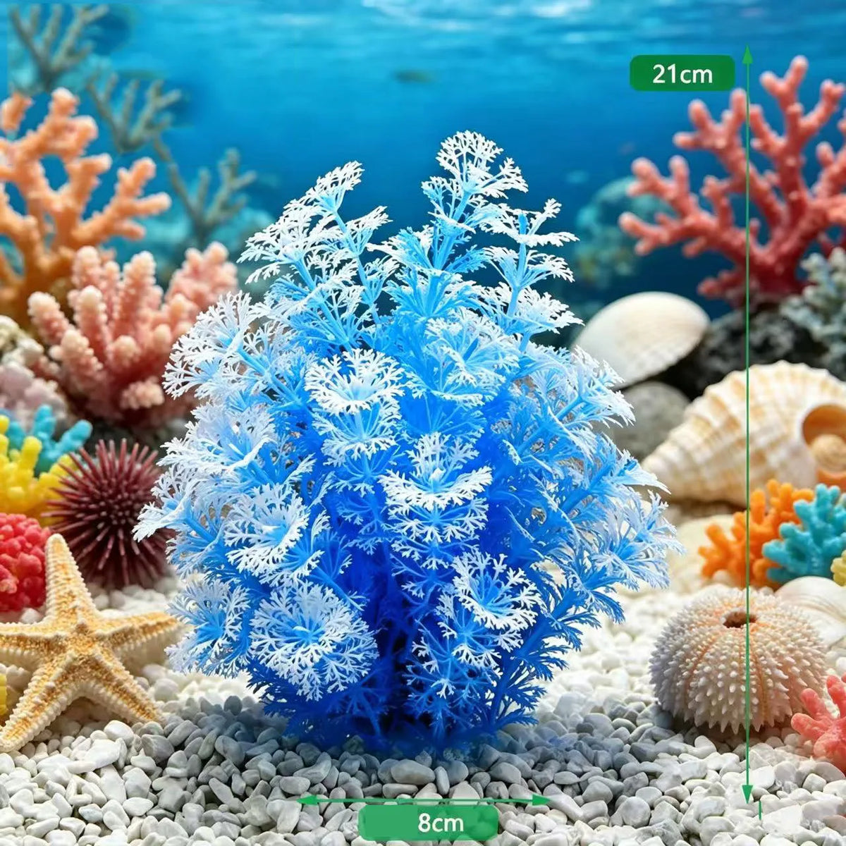 Plastic Artificial Aquarium PVC Plants – 69 Colors