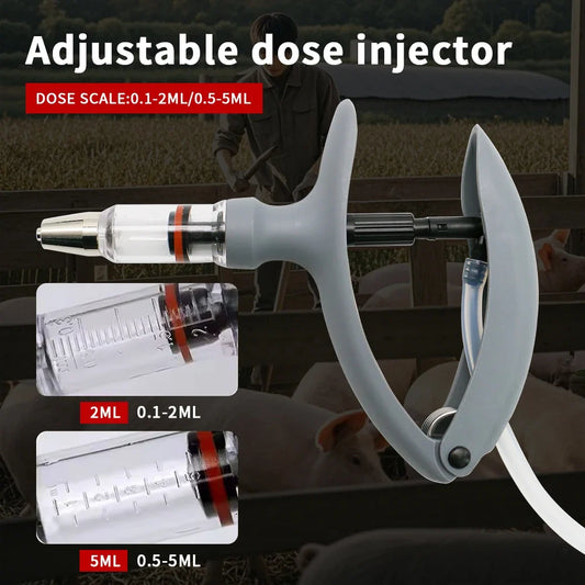 1 Pc 2ml / 5ml Animal Continuous Syringe - ProPawPet.com