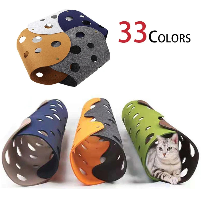 Splicing Cat Toy Felt Pom Nest Deformable - ProPawPet.com