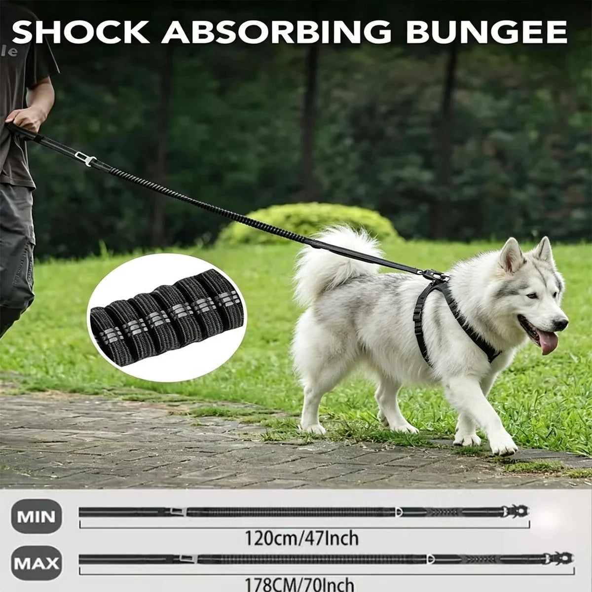 Reflective Explosion-proof Leash for Large - ProPawPet.com