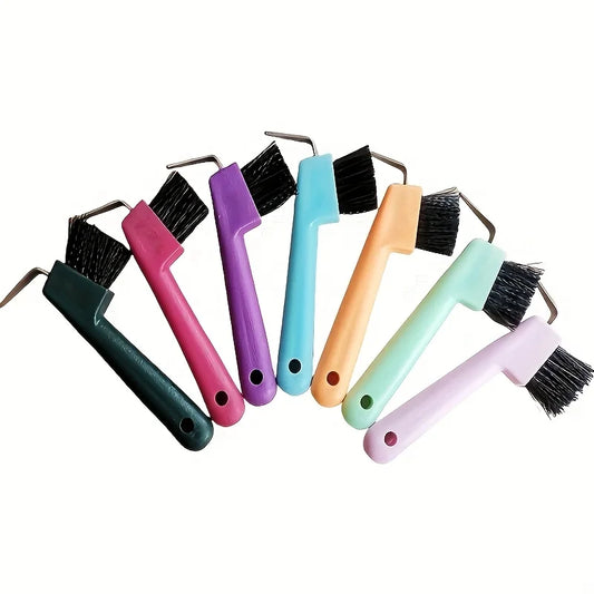 1pc Random color Horse Hoof Pick With Brush - ProPawPet.com