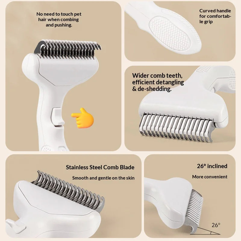 Pet comb cat-specific de-hair comb dog hair - ProPawPet.com