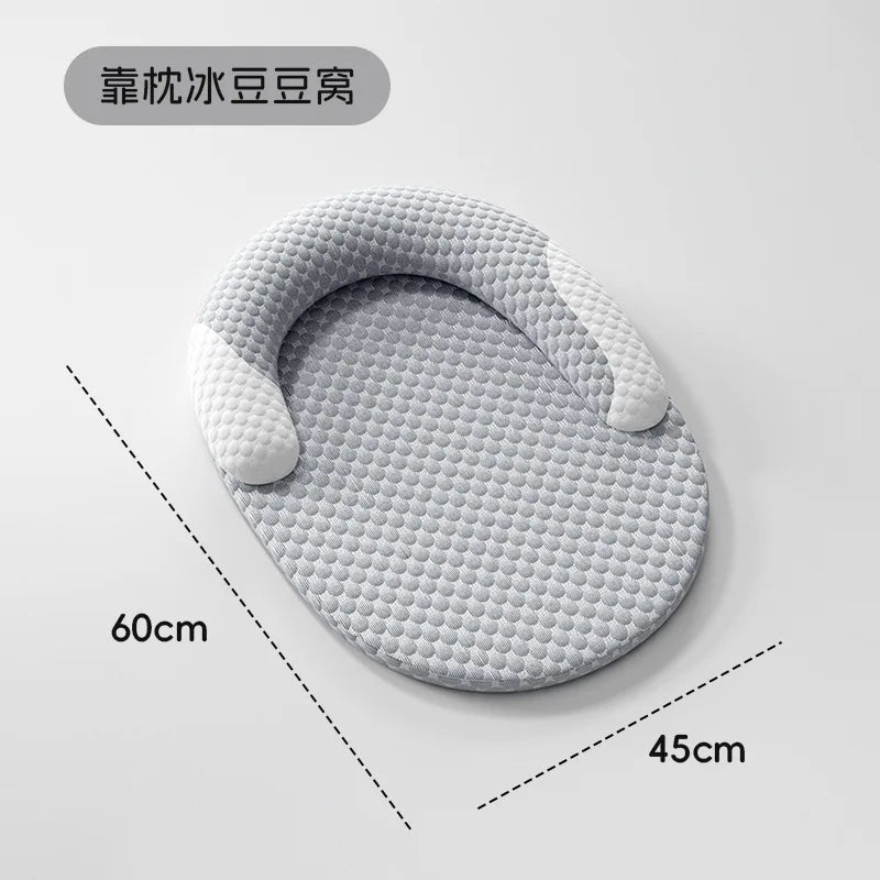 Summer Pet Cooling Pad Removable Washable Dog Bed – 4 Colors