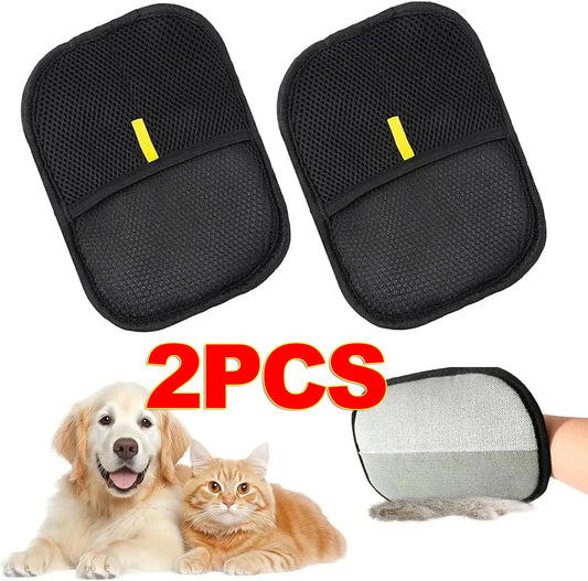 1/2PCS Pet Hair Remover Glove Double-Sided - ProPawPet.com