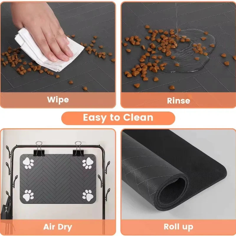 Winter Feeding Mat-Absorbent Pet Placemat - ProPawPet.com