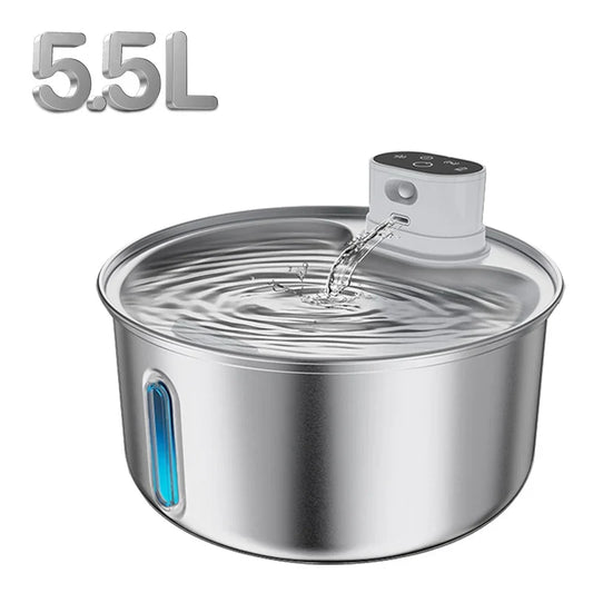5.5L smart cat fountain multiple filters - ProPawPet.com