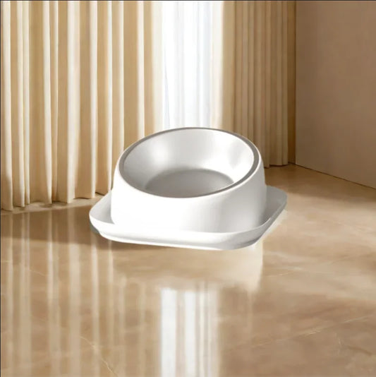 15° Tilted Cat Bowl Stainless Steel Neck - ProPawPet.com