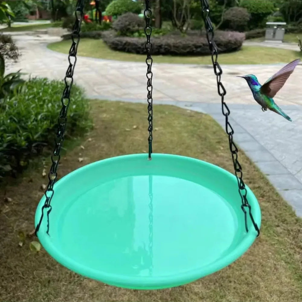Round Shaped Birds Feeder Birdbath Bowl with - ProPawPet.com