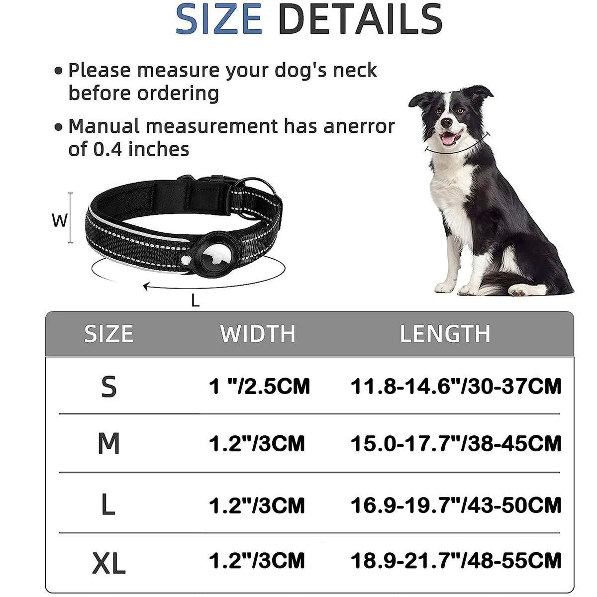 New For Apple Airtag Pet Dog Collar - ProPawPet.com