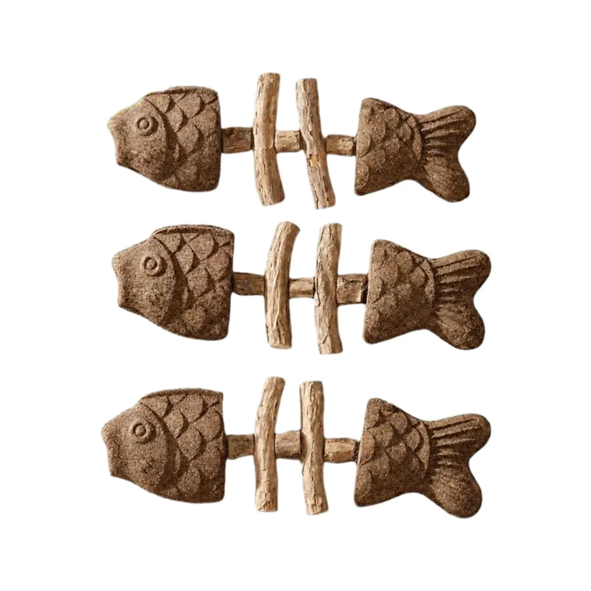 Plaything Fish Bone Catnip Mint Chew Stick Dental Health – Aquarium Supplies