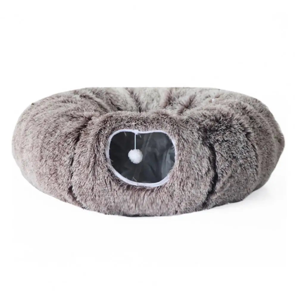Plush Washable Cat Tunnel – 8 Colors