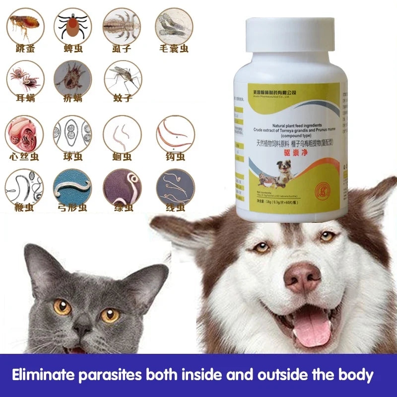 Rapid deworming for pet dogs, cats, domestic - ProPawPet.com