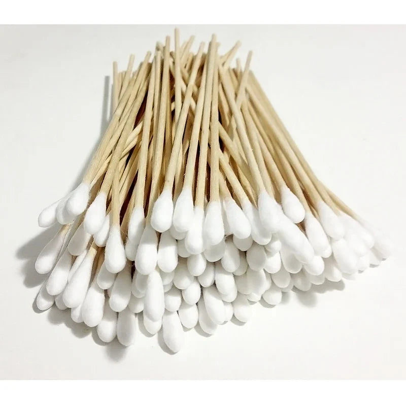 50 Cotton Sticks Dog Ear Cleaning Cats – 5 Colors